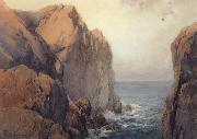 unknow artist Northern California Coast USA oil painting reproduction